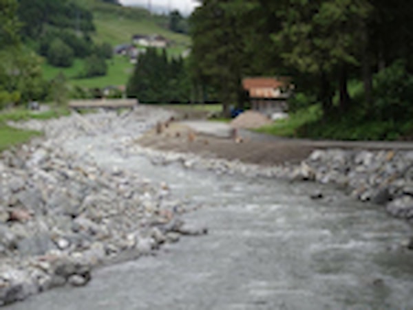 Hochwasserschutzprojekt Alfenz, Klösterle