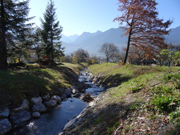 Hochwasserschutz Vermühlsbach, Schlins, km 0,00 - 1,45